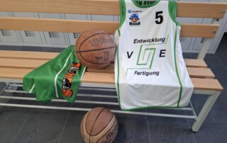EFE Entwicklung und Fertigung Eßbach sponsert den ATSV Freiberg, Abteilung Basketball