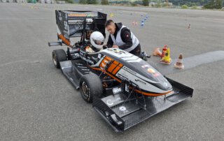 EFE Sponsorenfahren beim ELBFLORACE Formula Student Team TU Dresden in "Zoe"