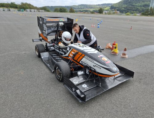 Immer eine Idee schneller – EFE beim Sponsorenfahren des ELBFLORACE Formula Student Teams