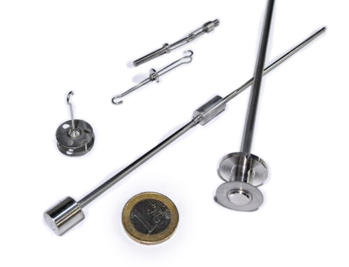 Filigrane Edelstahl-Bauteile für höchste Präzision