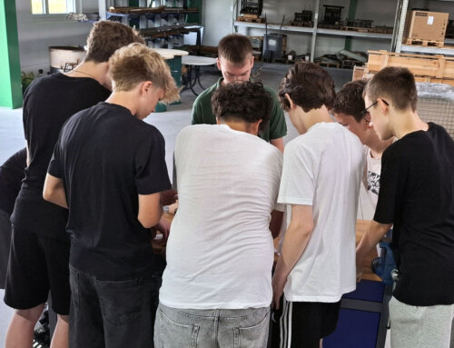 Technik zum Anfassen – Schüler besuchen EFE Eßbach